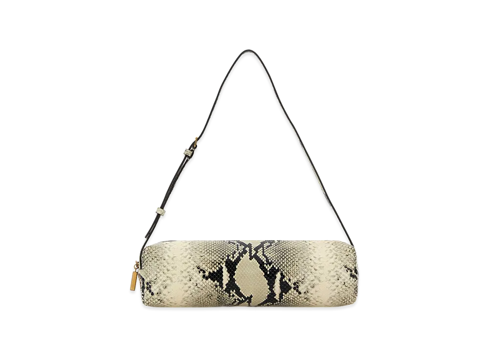 KHAITE Women's Printed Leather Kye Shoulder Bag "Animal Print"