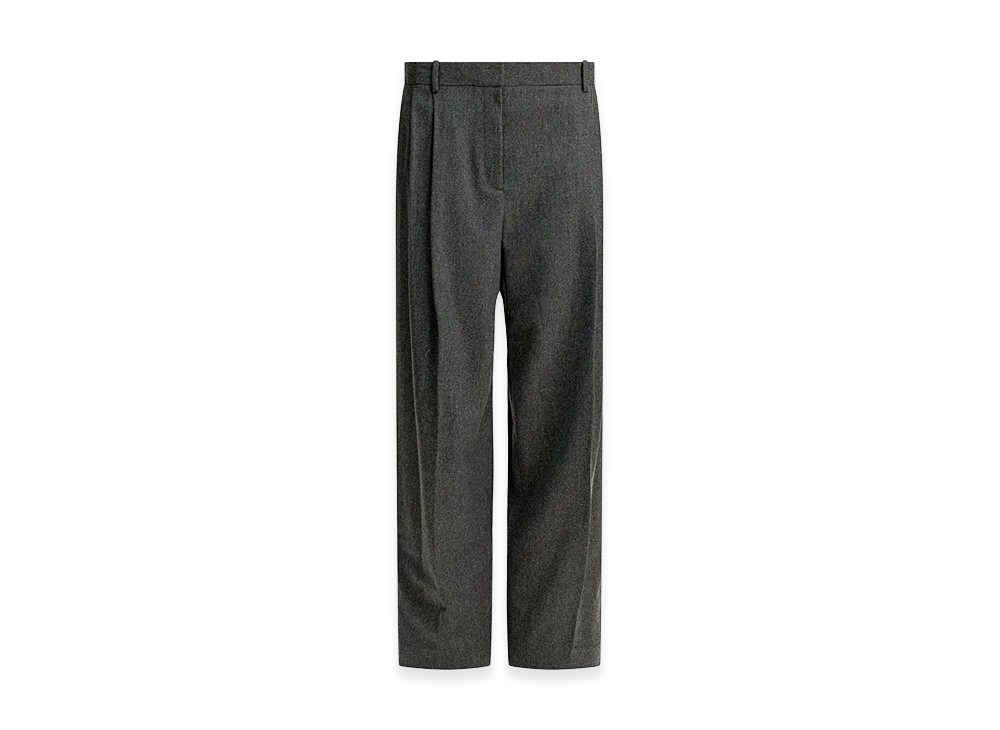 KHAITE Women's "August" Wool Pants "Gray"