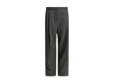 KHAITE Women's "August" Wool Pants "Gray"