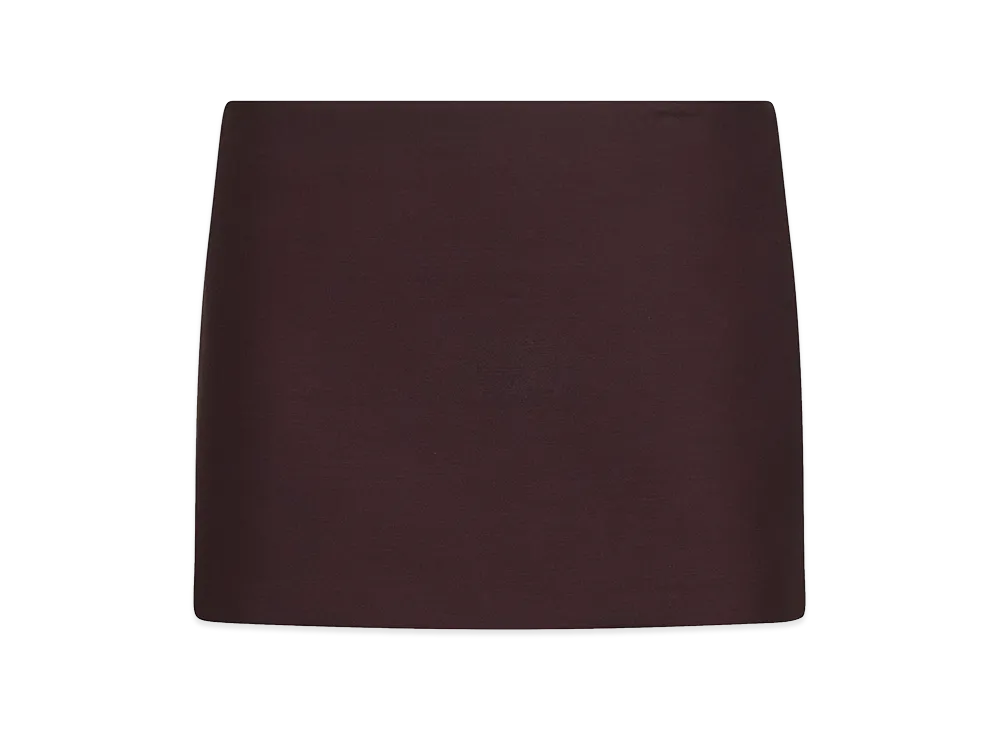 KHAITE Women's "Jett" Skirt "Bordeaux"