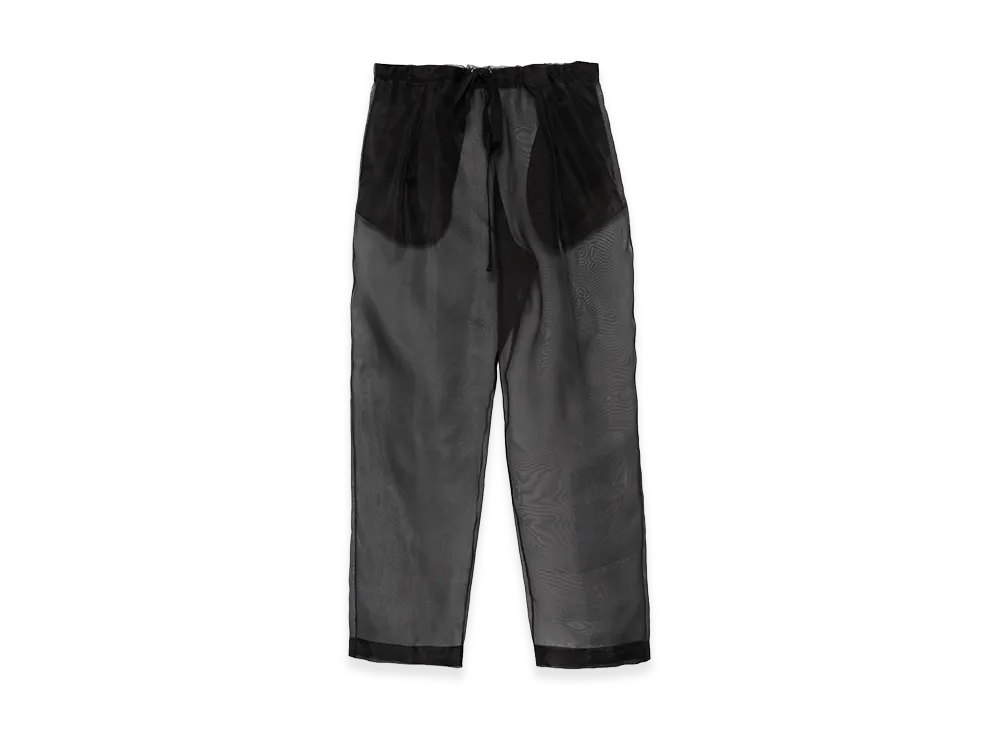 KHAITE Women's Trenton Silk Trousers "Black"