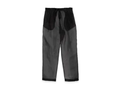 KHAITE Women's Trenton Silk Trousers "Black"