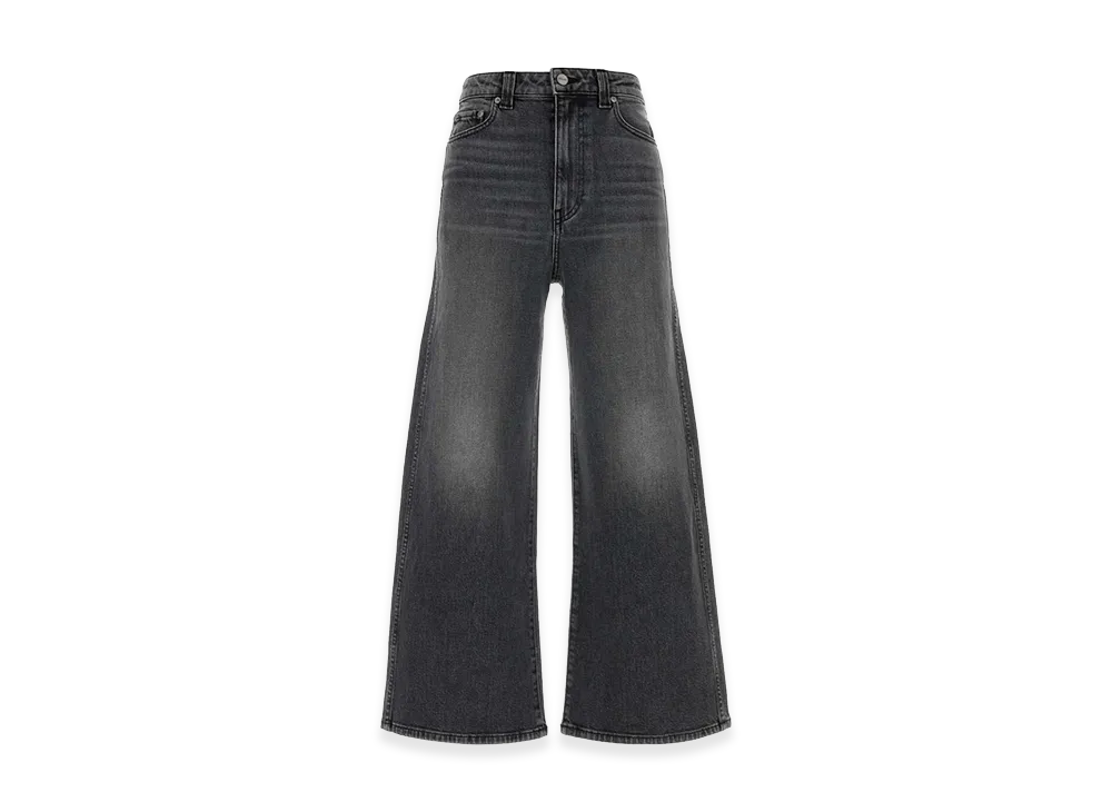 KHAITE Women's Stretch Denim Delina Jeans "Black"