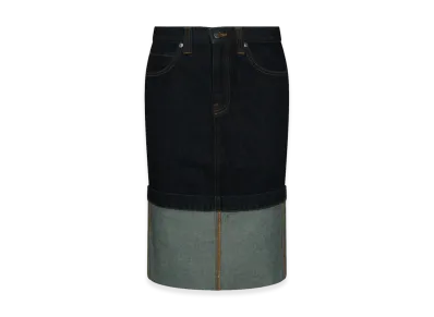 KHAITE Women's Skirts "Indigo"
