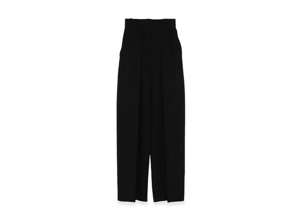 KHAITE Women's Maris Viscose Trousers "Black"