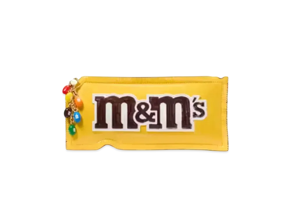 エムアンドエムズ x ケイトスペード ニューヨーク エンベリッシュド パテント 3D クロスボディ "イエローマルチ" KI644 Y04