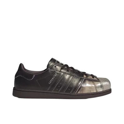 adidas Women's Superstar SQ "Aurora Coffee/Silver Metallic/Cream White"