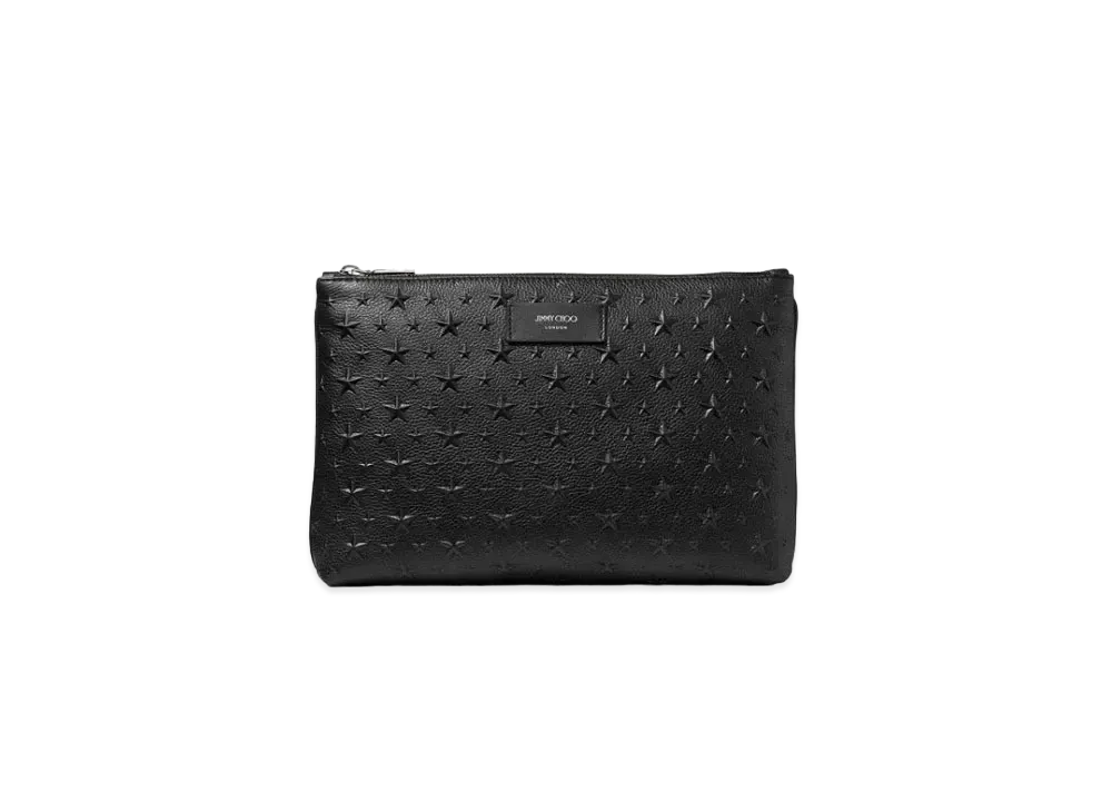 Jimmy Choo Kimi-N Leather Crossbody Bag "Black"