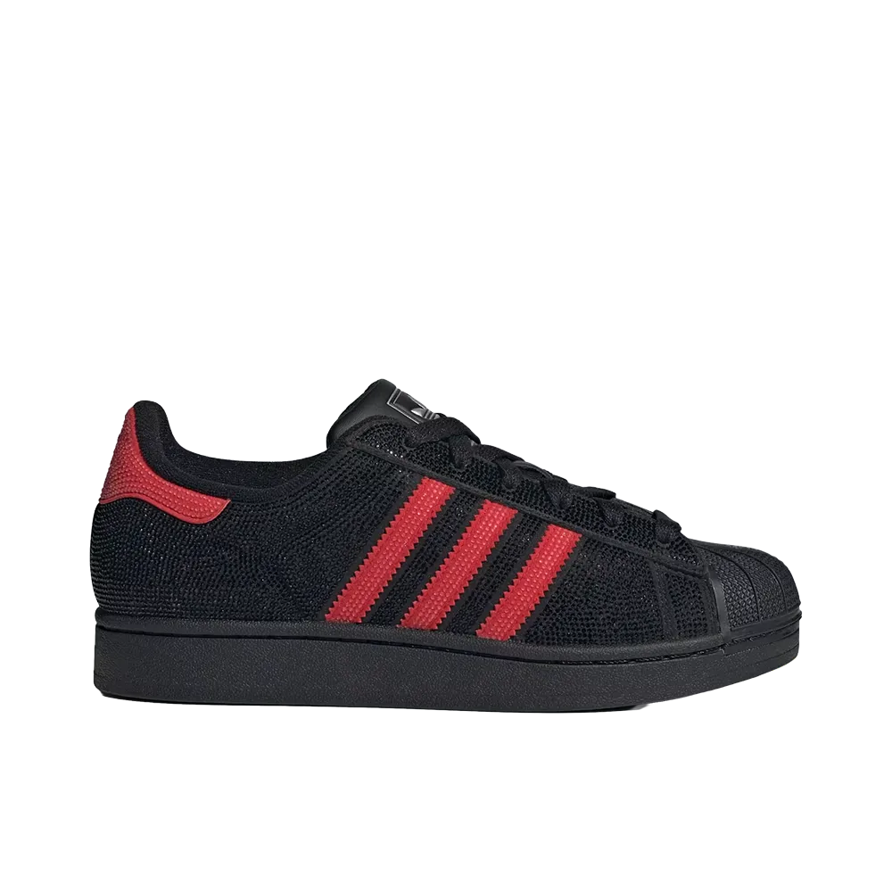 adidas Women's Superstar 2 "Core Black/Better Scarlet"