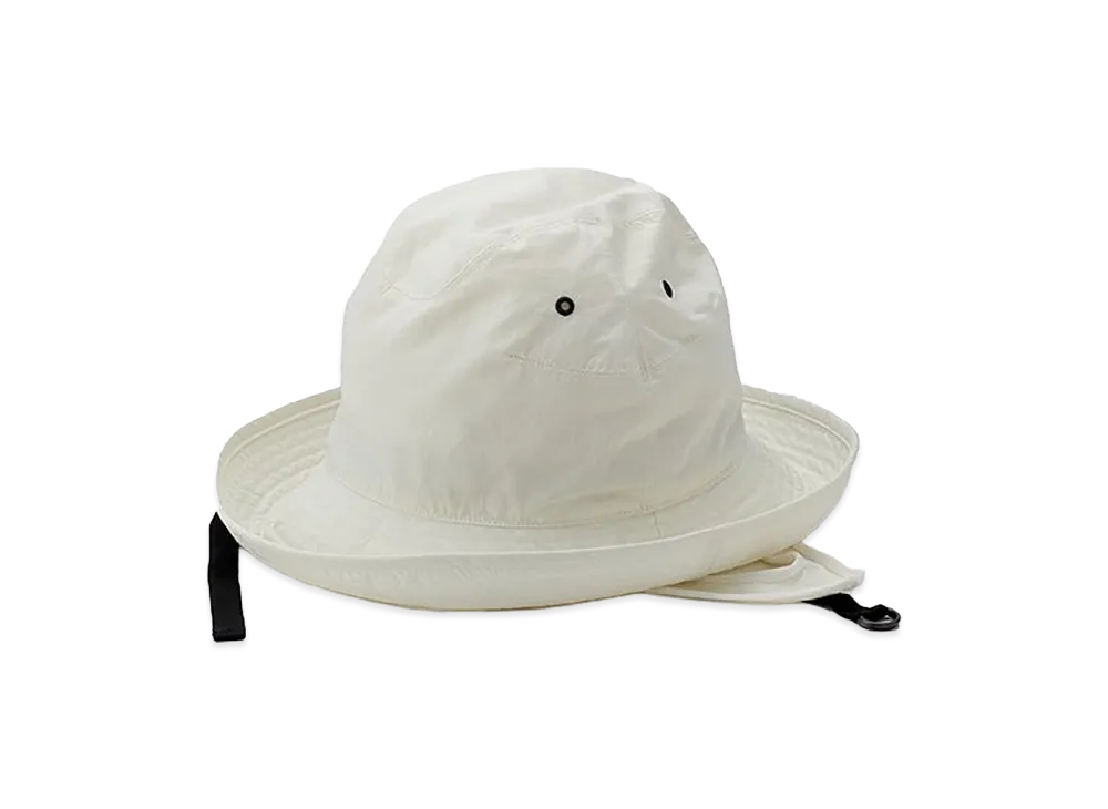 KIJIMA TAKAYUKI Cotton Nylon Cowboy Hat "White"