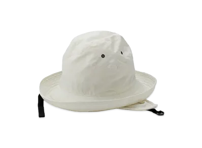 KIJIMA TAKAYUKI Cotton Nylon Cowboy Hat "White"