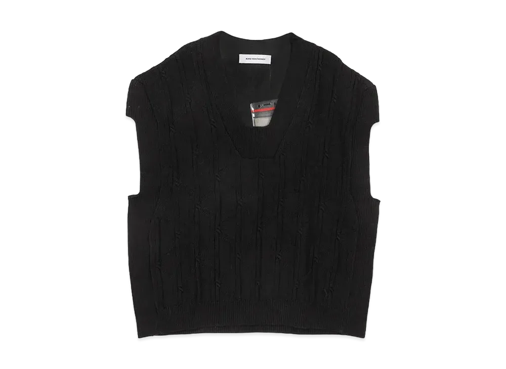 KIKO KOSTADINOV Merli Twinset Vest "Black"