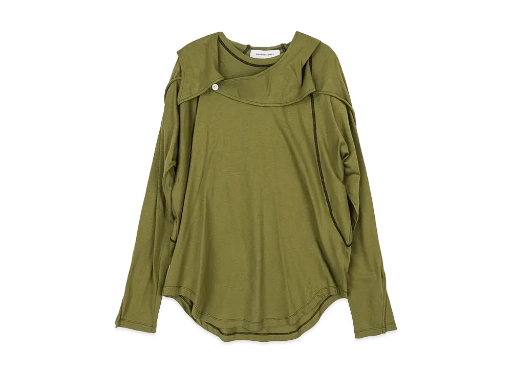 KIKO KOSTADINOV Solon Hooded Top "Khaki"