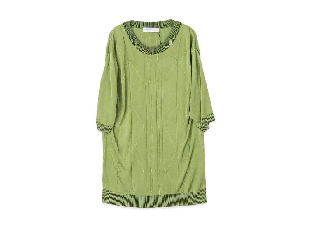 KIKO KOSTADINOV Barif Short Sleeve Knit "Peridot"