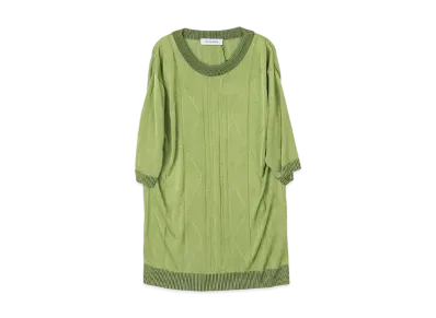 KIKO KOSTADINOV Barif Short Sleeve Knit "Peridot"