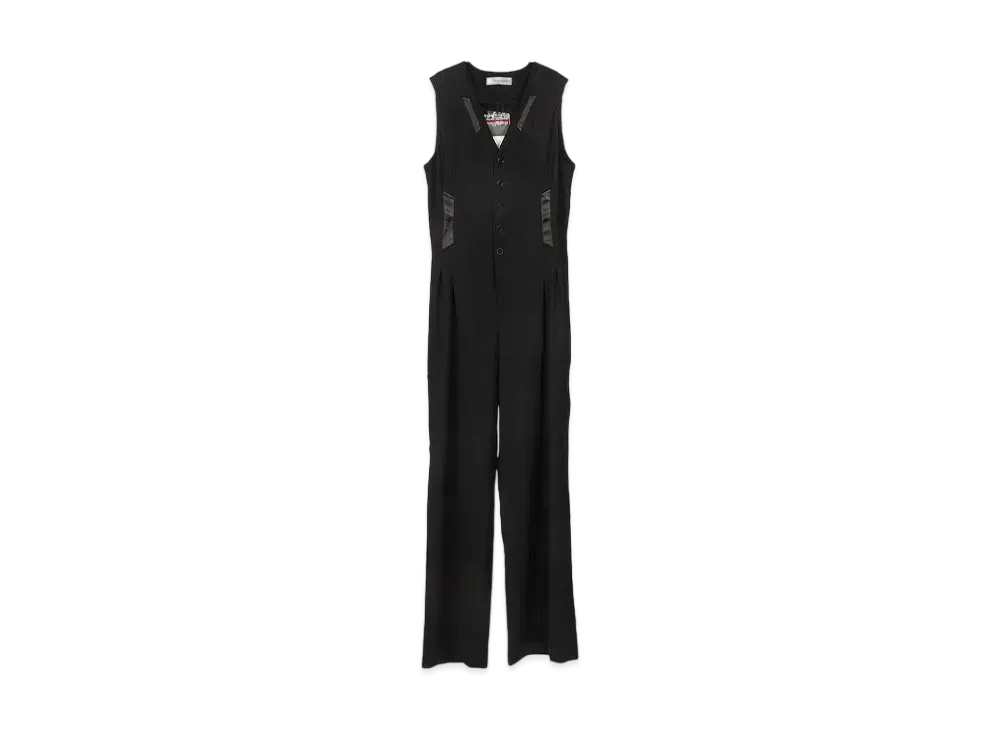 KIKO KOSTADINOV Orson Formal Jumpsuit "Crow Black / Ink Black"