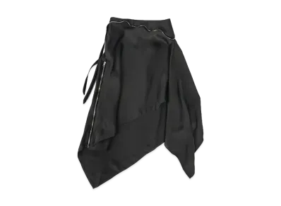 KIKO KOSTADINOV Sonia Drape Skirt "Steel Grey"