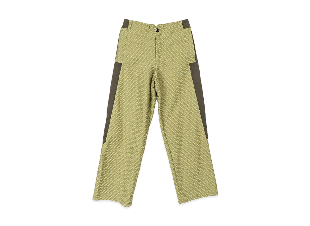 KIKO KOSTADINOV Tonkin Contrast Trouser "Greensand / Khaki"