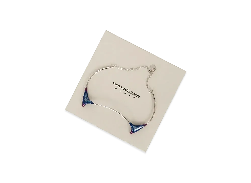 KIKO KOSTADINOV Ursa Necklace "Silver / Blue Gradient"