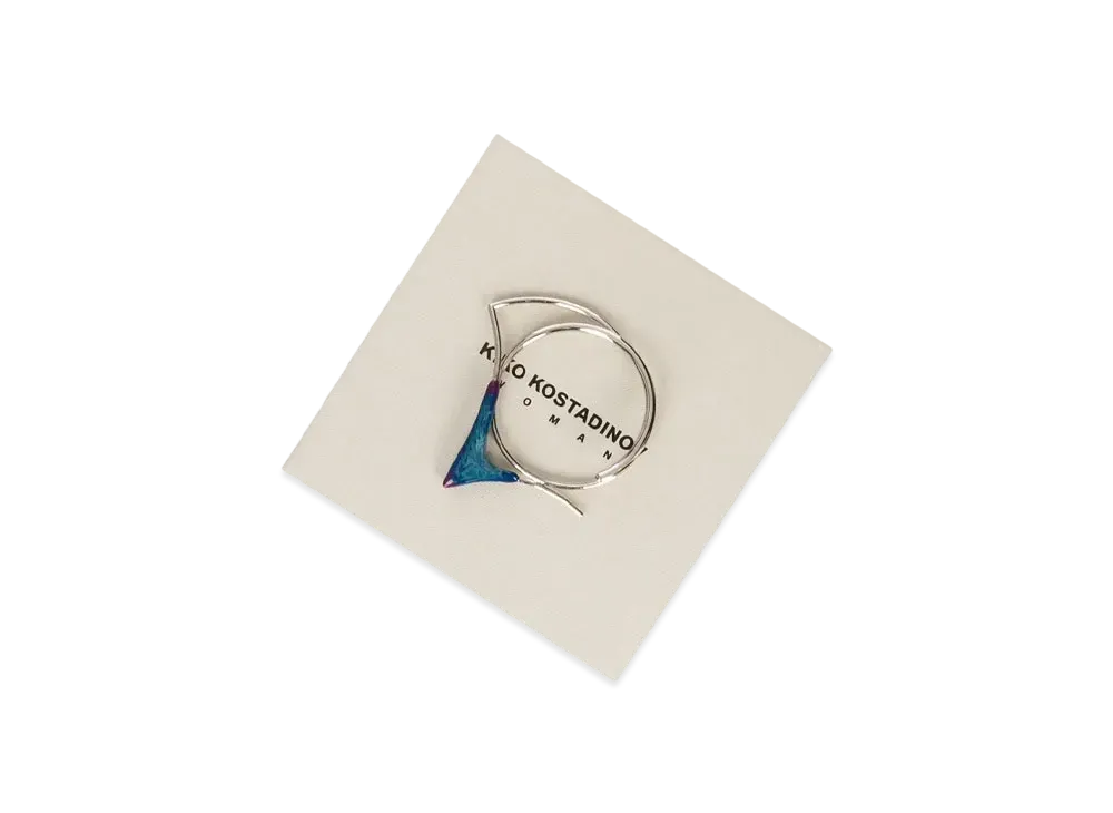 KIKO KOSTADINOV Ursa Bracelet "Silver / Blue Gradient"