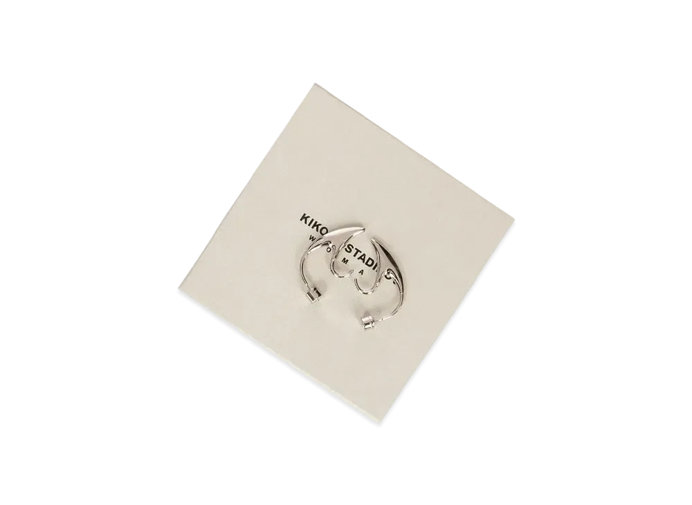 KIKO KOSTADINOV Ursa Drop Earrings "Silver"