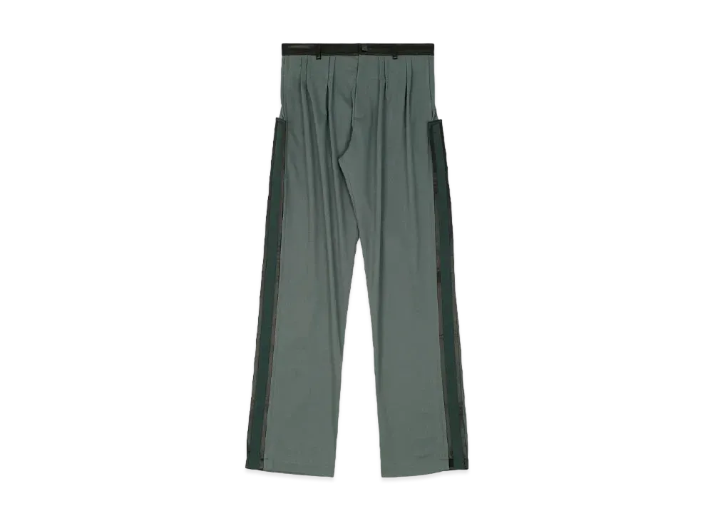 KIKO KOSTADINOV Ugo Side Trouser "Stone Grey / Deep Green / Black"