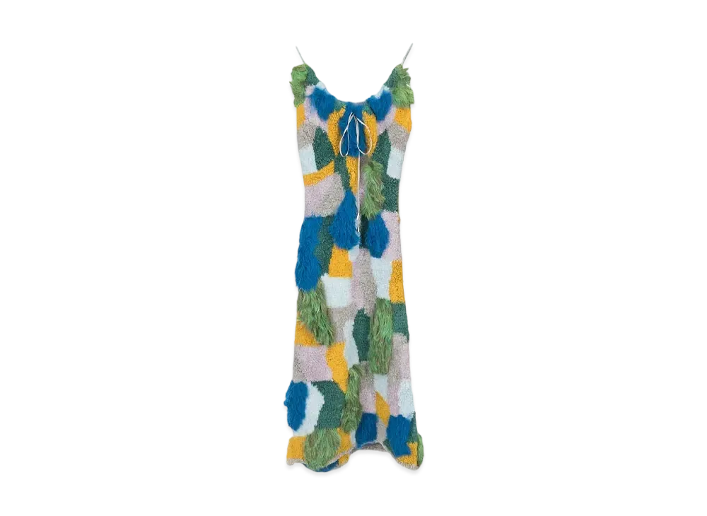 KIKO KOSTADINOV Orpheus Intarsia Dress "Multi"