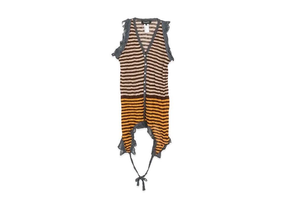 KIKO KOSTADINOV Spakona Halter Top "Mahogany Stripe"