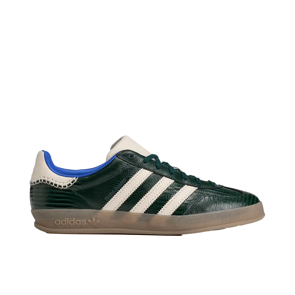 Wales Bonner × adidas Gazelle Croc "Crystal Sky/Green Night"