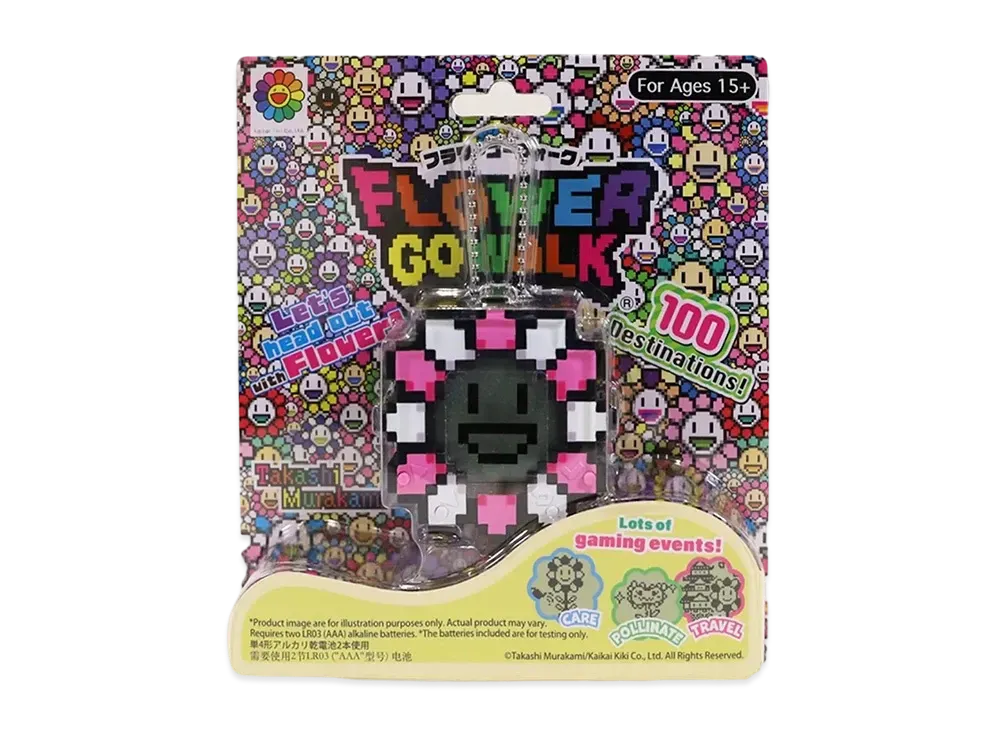 Takashi Murakami Kaikai Kiki FLOWER GO WALK COLOR Monochrome Ver ""Pink White