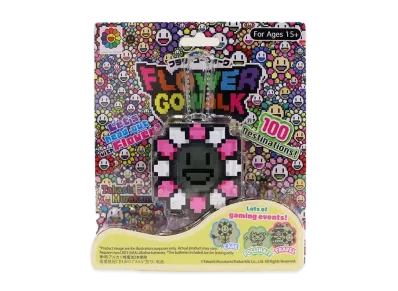 Takashi Murakami Kaikai Kiki FLOWER GO WALK COLOR Monochrome Ver ""Pink White