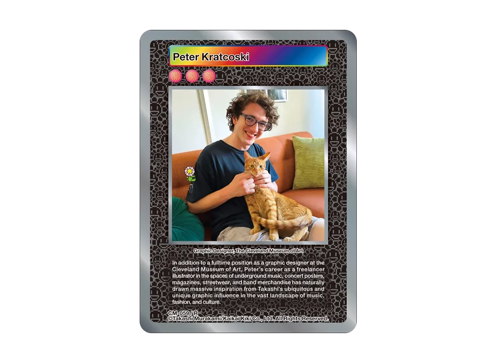 Peter Kratcoski R [CM-059](ムラカミフラワーズ「Takashi Murakami: Stepping on the Tail of a Rainbow 限定版」)