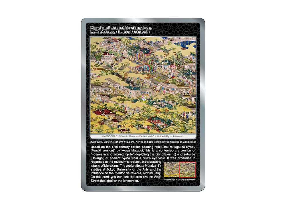 村上版洛中洛外図 左隻 <岩佐又兵衛> C [MMKTC-007]【英語版】(ムラカミフラワーズ「村上隆もののけ京都」)