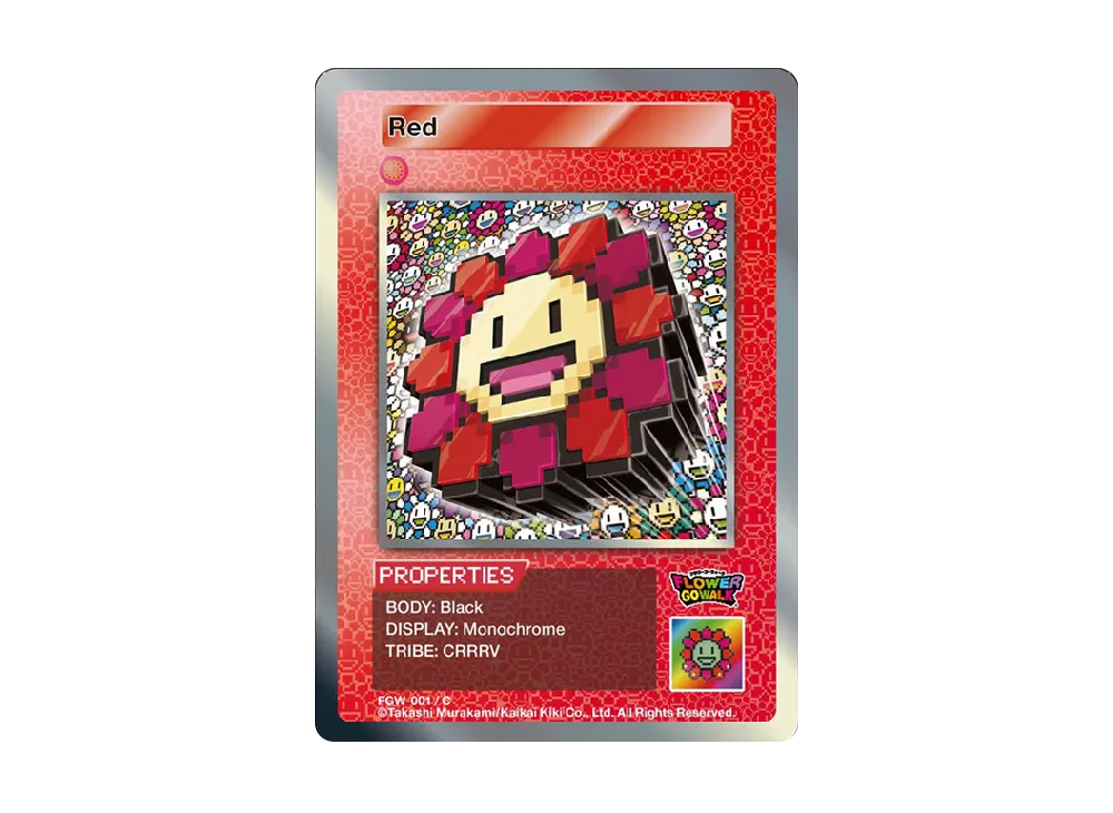 レッド C [FGW-001]【英語版】(ムラカミフラワーズ「Flower Go Walk 付属限定版」)