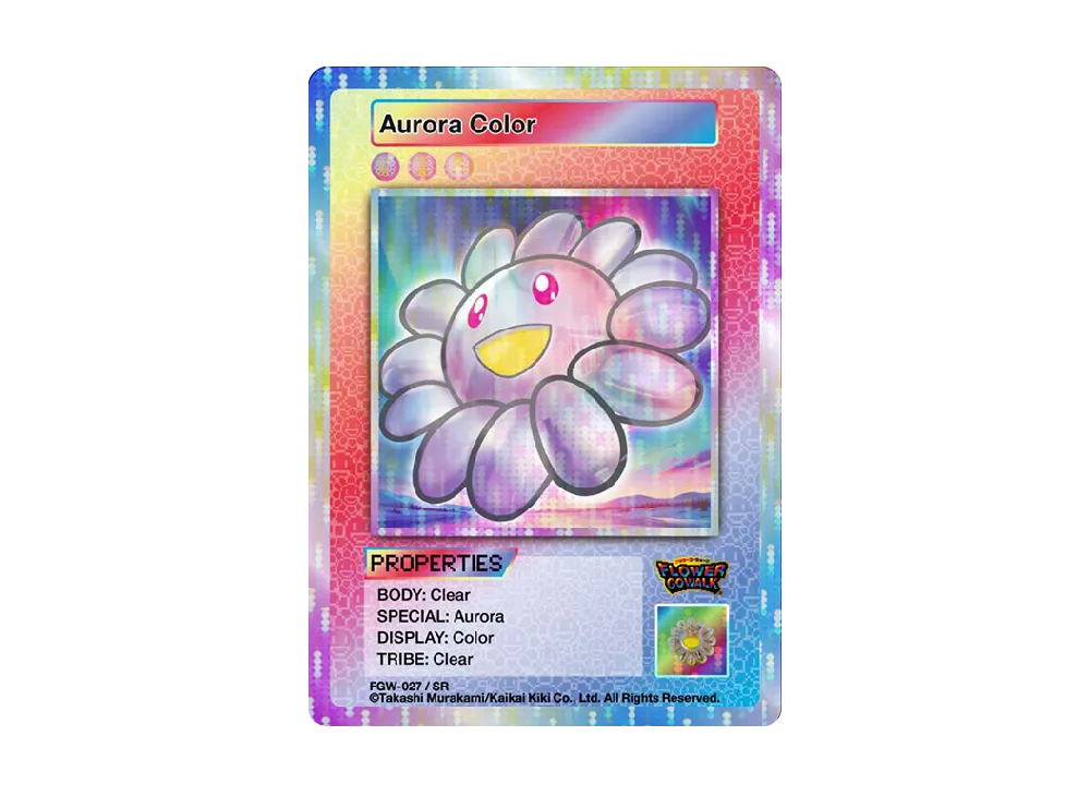オーロラ カラー SR [FGW-027]【英語版】(ムラカミフラワーズ「Flower Go Walk 付属限定版」)