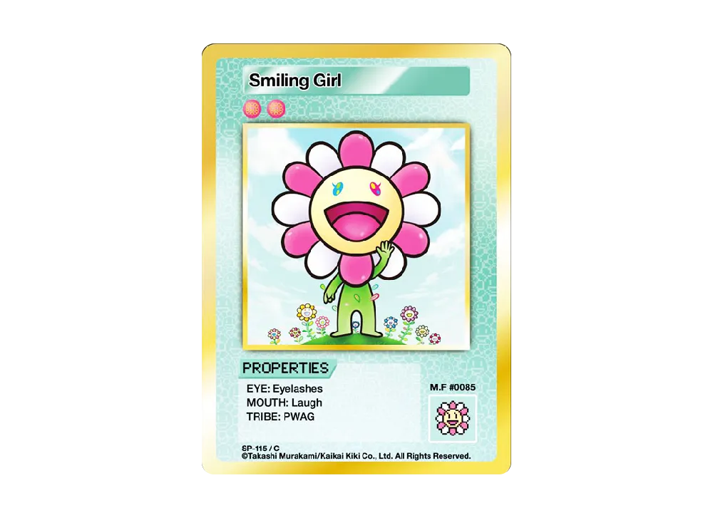 108 FLOWERS SMILING GIRL 笑顔の女の子 PSA9 108 FLOWERS SMILING GIRL 笑顔の女の子 PSA9-超激安新品 セール