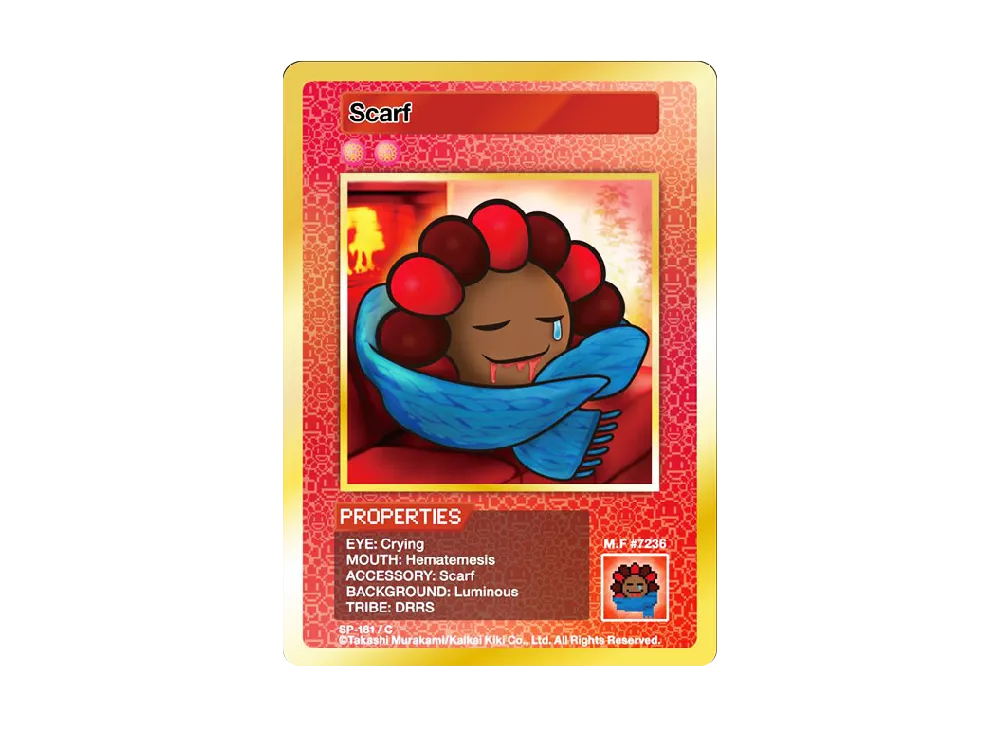 マフラー C [SP-181]【英語版】(ムラカミフラワーズ「108フラワーズ リバイズド」)