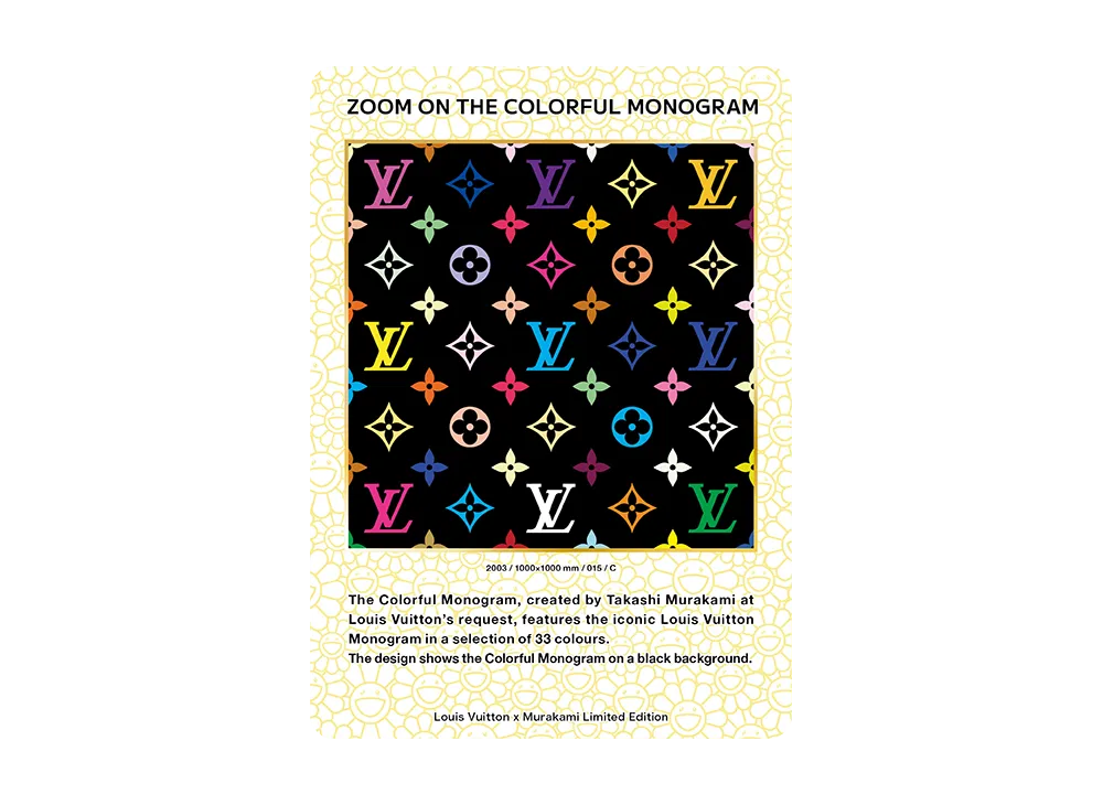 ズームオン ザ カラフルモノグラム C [2003 / 015](ルイヴィトン x 村上隆 トレーディングカード)