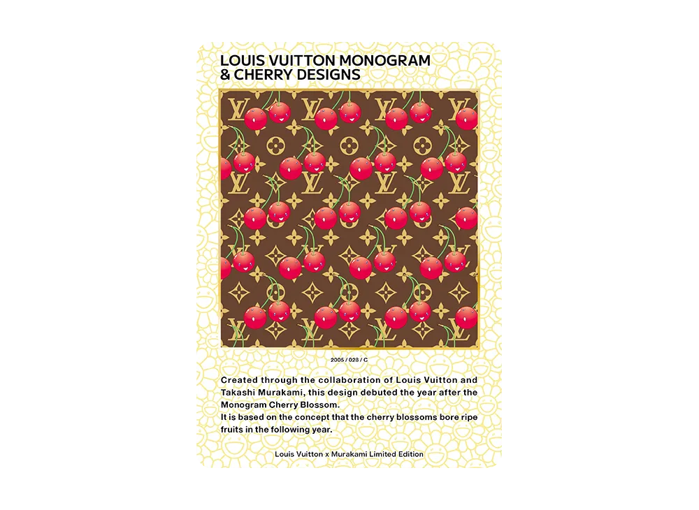 Louis Vuitton 村上隆　トレーディングカード　モノグラム　チェリー ヴィトン 村上隆 非売品 トレーディングカード モノグラム