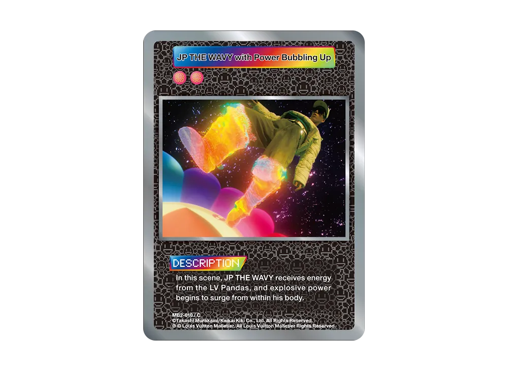 JP THE WAVY with Power Bubbling Up C [MB2-010](ムラカミフラワーズ「LV MURAKAMI レコード限定版」)