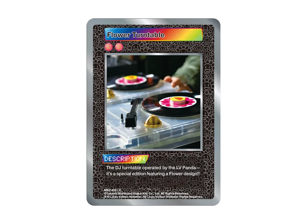 Flower Turntable C [MB2-016](ムラカミフラワーズ「LV MURAKAMI レコード限定版」)