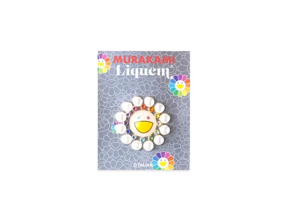 Takashi Murakami x Liquem Flower Pins