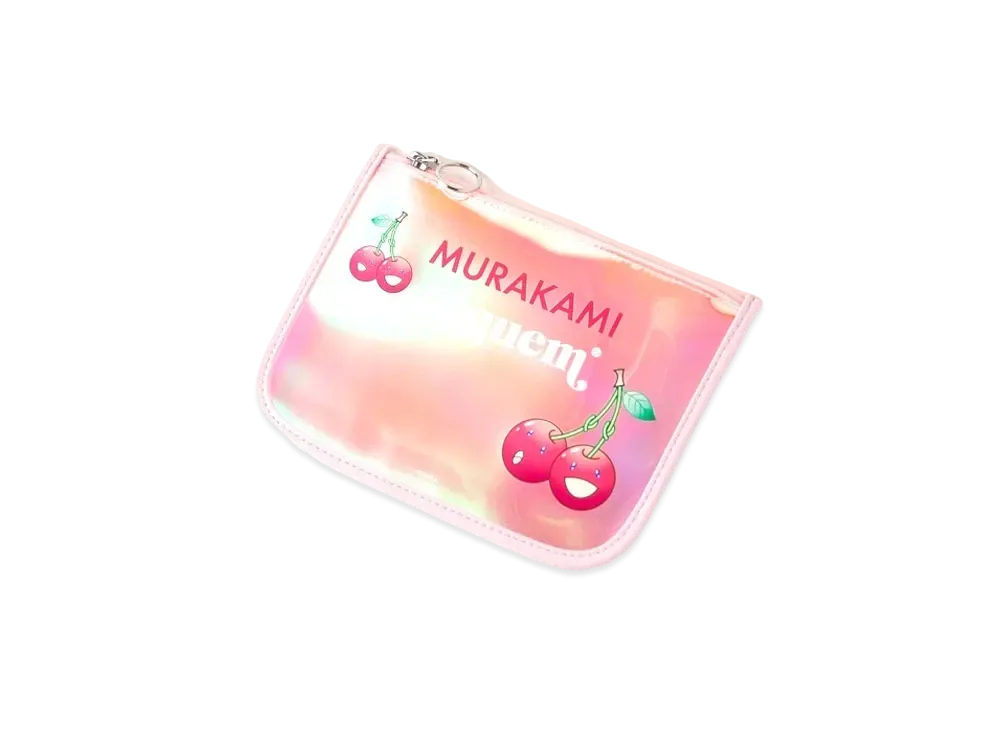 Takashi Murakami x Liquem Flat Vinyl Pouch