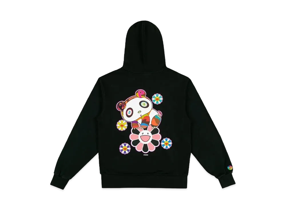 Takashi Murakami x BLACKPINK "In Your Area" Pandakashi Dreams Hoodie "Vintage Black"