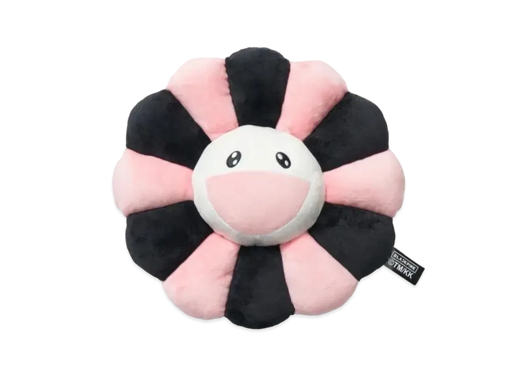 Takashi Murakami x BLACKPINK "In Your Area" Flower Pillow (30cm) "Pink/Black"
