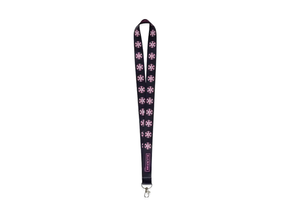 Takashi Murakami x BLACKPINK "In Your Area" Lanyard-OS "Black"