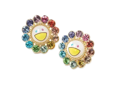 Takashi Murakami x Liquem Flower Pierce "Rainbow"