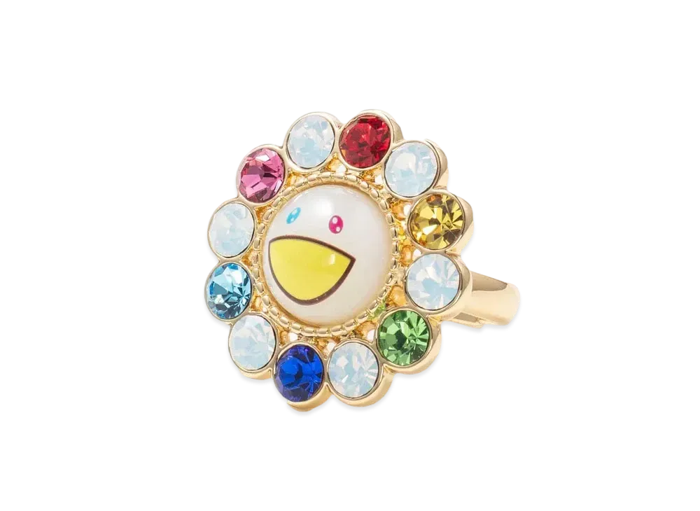 Takashi Murakami x Liquem Flower Ring "Multi"