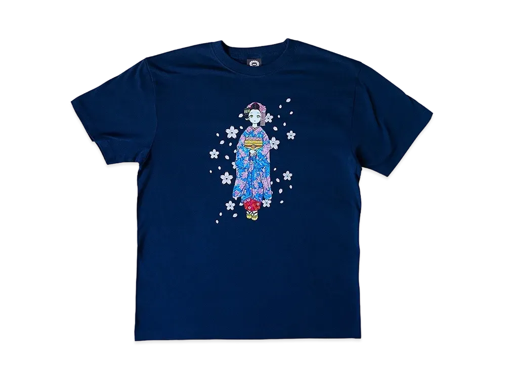 Takashi Murakami Mononoke Kyoto Short Sleeve T-Shirt Kyoto Maiko Anime Style