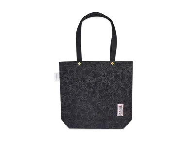 Takashi Murakami Mononoke Kyoto Shinzaburo Ichizawa Canvas Vertical Tote Made By Ichizawa Canvas 117 Skull